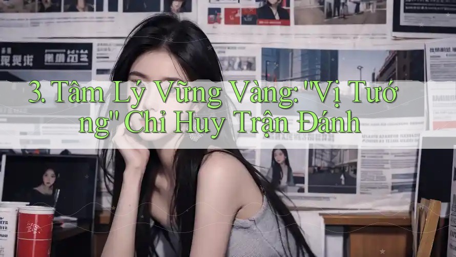 3. Tâm Lý Vững Vàng: “Vị Tướng” Chỉ Huy Trận Đánh
