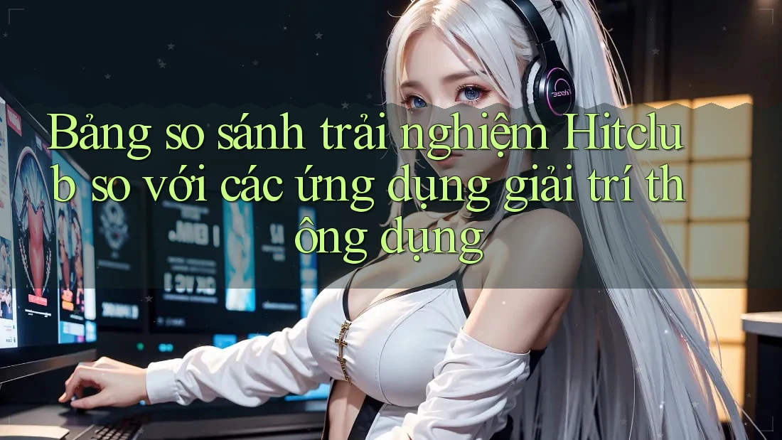 Bảng so sánh trải nghiệm Hitclub so với các ứng dụng giải trí thông dụng Bảng so sánh trải nghiệm Hitclub so với các ứng dụng giải trí thông dụng
