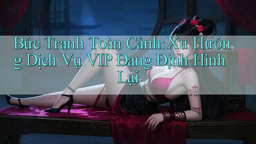 Bức Tranh Toàn Cảnh: Xu Hướng Dịch Vụ VIP Đang Định Hình Lại Bức Tranh Toàn Cảnh: Xu Hướng Dịch Vụ VIP Đang Định Hình Lại