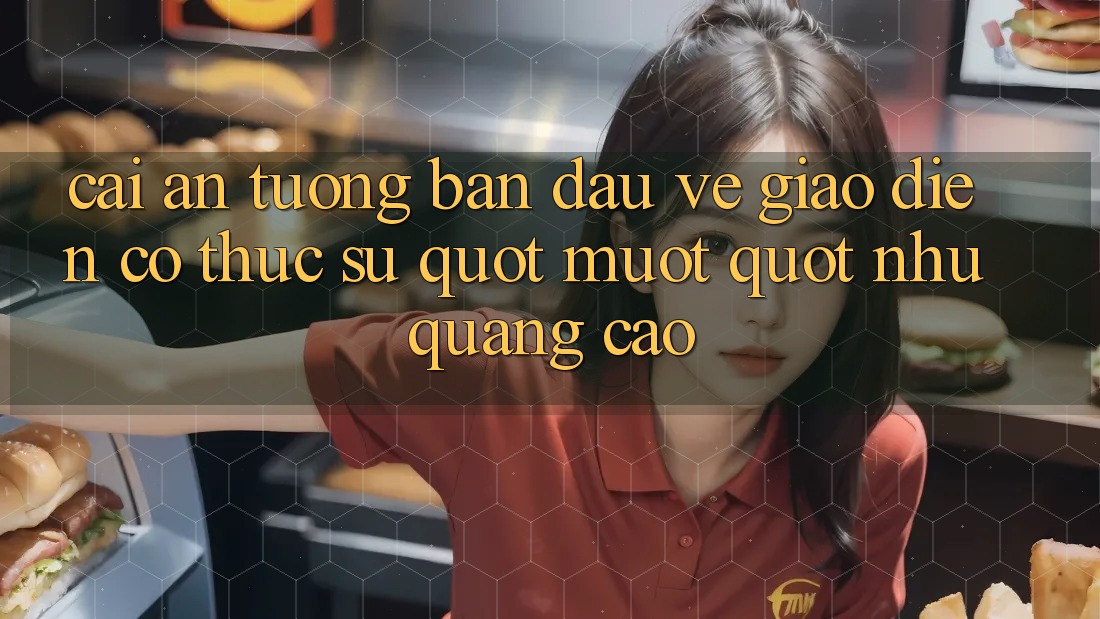 Cái ấn tượng ban đầu về giao diện – Có thực sự " mượt" như quảng cáo? Cái ấn tượng ban đầu về giao diện – Có thực sự " mượt" như quảng cáo?