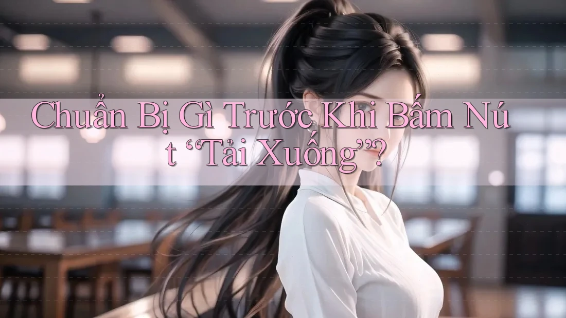 Chuẩn Bị Gì Trước Khi Bấm Nút “Tải Xuống”? Chuẩn Bị Gì Trước Khi Bấm Nút “Tải Xuống”?