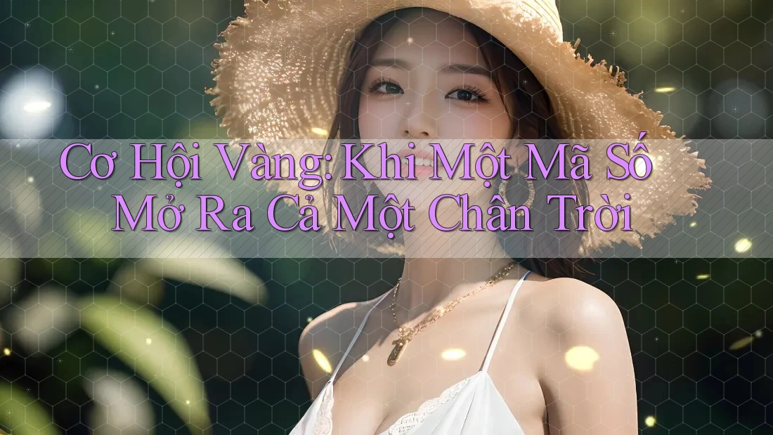 Cơ Hội Vàng: Khi Một Mã Số Mở Ra Cả Một Chân Trời Cơ Hội Vàng: Khi Một Mã Số Mở Ra Cả Một Chân Trời