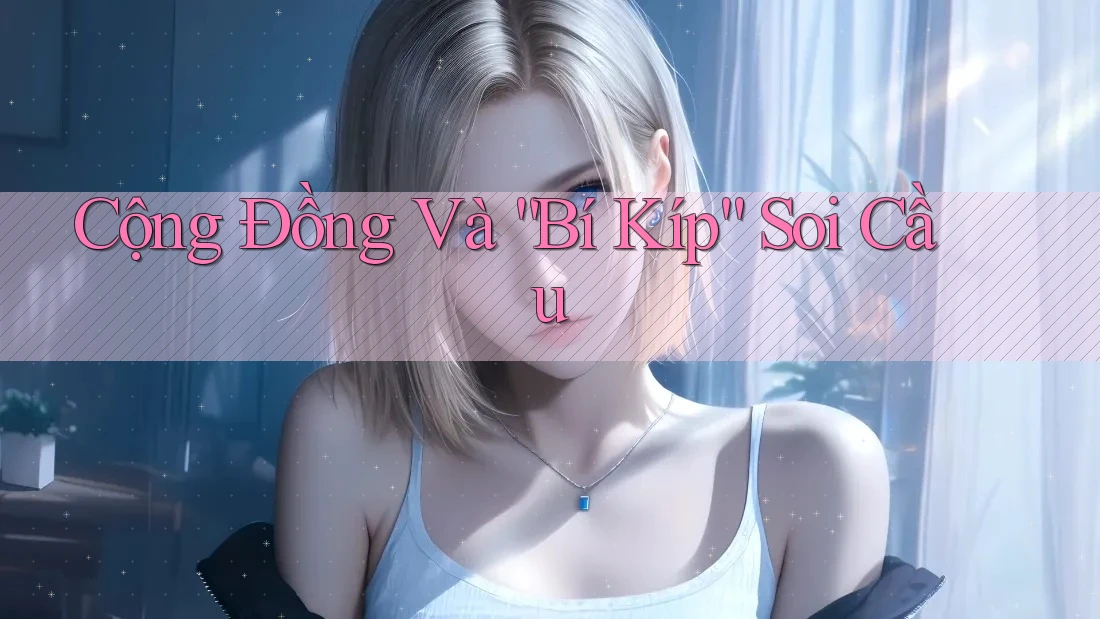 Cộng Đồng Và “Bí Kíp” Soi Cầu Cộng Đồng Và “Bí Kíp” Soi Cầu