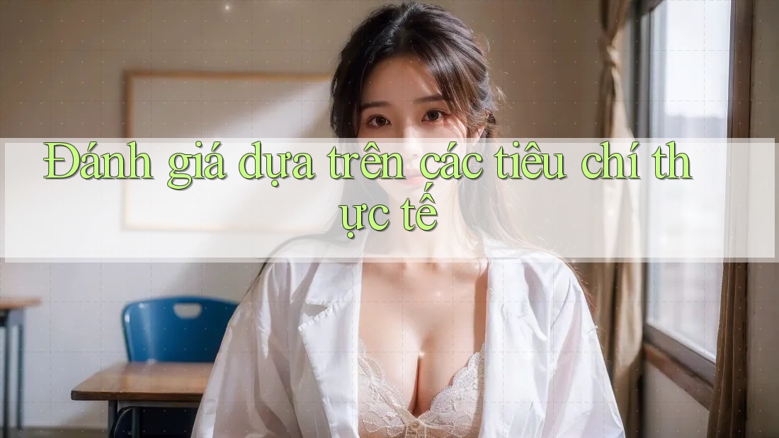 Đánh giá dựa trên các tiêu chí thực tế Đánh giá dựa trên các tiêu chí thực tế