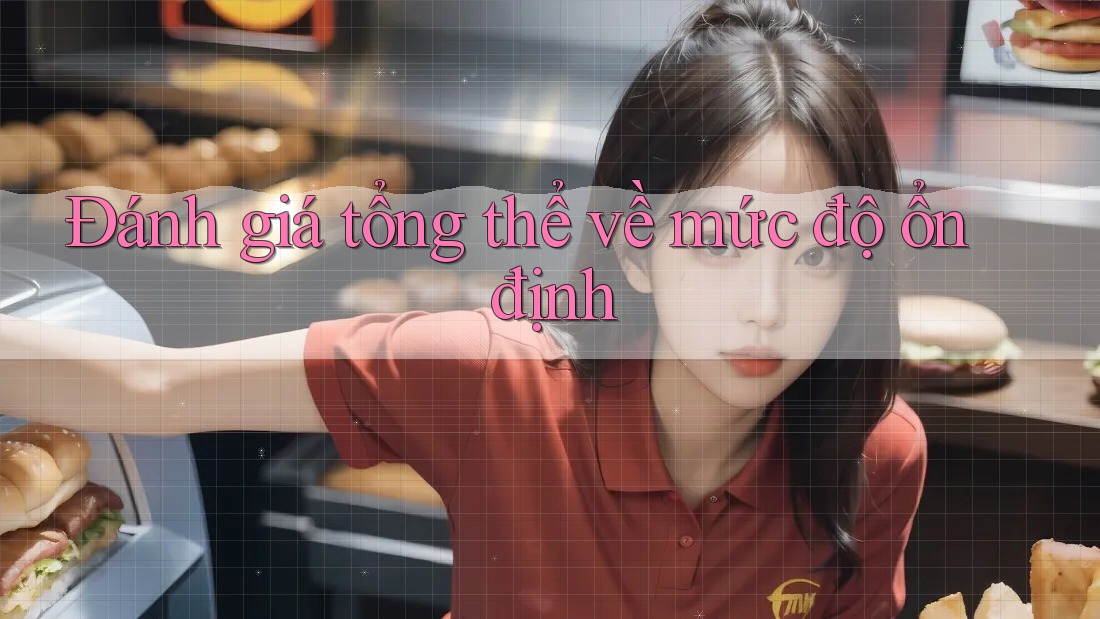 Đánh giá tổng thể về mức độ ổn định
