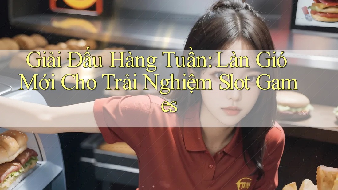 Giải Đấu Hàng Tuần: Làn Gió Mới Cho Trải Nghiệm Slot Games Giải Đấu Hàng Tuần: Làn Gió Mới Cho Trải Nghiệm Slot Games