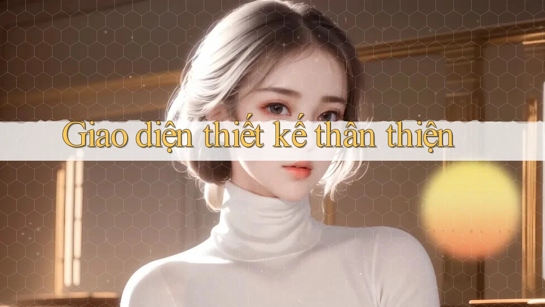 Giao diện thiết kế thân thiện Giao diện thiết kế thân thiện