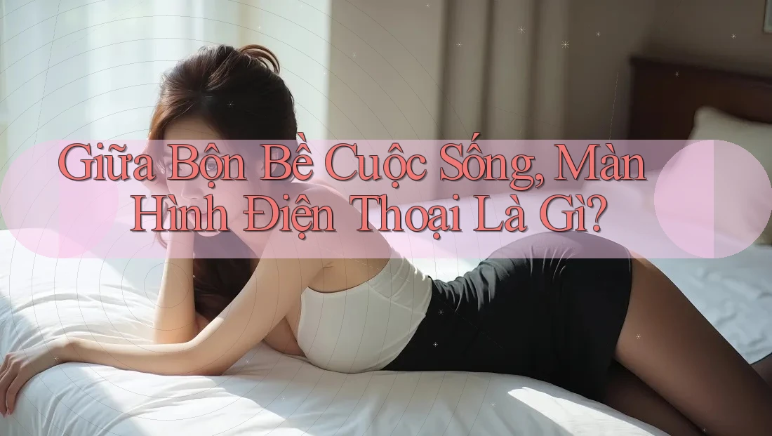Giữa Bộn Bề Cuộc Sống, Màn Hình Điện Thoại Là Gì?