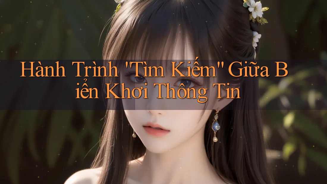Hành Trình “Tìm Kiếm” Giữa Biển Khơi Thông Tin Hành Trình “Tìm Kiếm” Giữa Biển Khơi Thông Tin