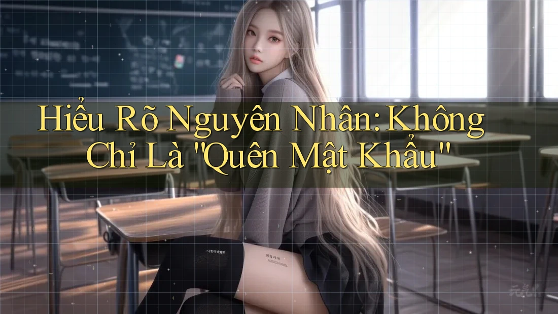 Hiểu Rõ Nguyên Nhân: Không Chỉ Là “Quên Mật Khẩu”