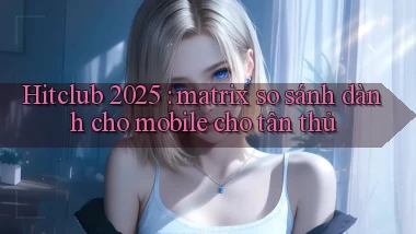 Hitclub 2025 matrix so sánh dành cho mobile cho tân thủ