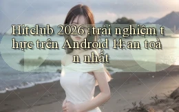 Hitclub 2026 trải nghiệm thực trên Android 14 an toàn nhất