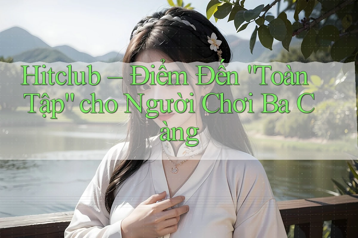 Hitclub – Điểm Đến “Toàn Tập” cho Người Chơi Ba Càng