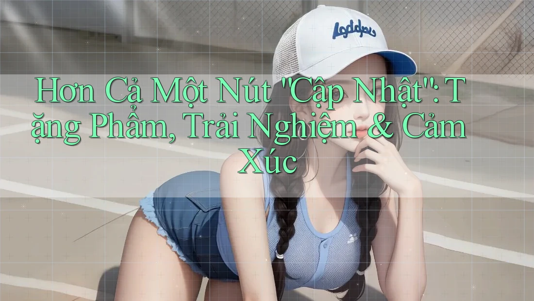 Hơn Cả Một Nút “Cập Nhật”: Tặng Phẩm, Trải Nghiệm & Cảm Xúc Hơn Cả Một Nút “Cập Nhật”: Tặng Phẩm, Trải Nghiệm & Cảm Xúc