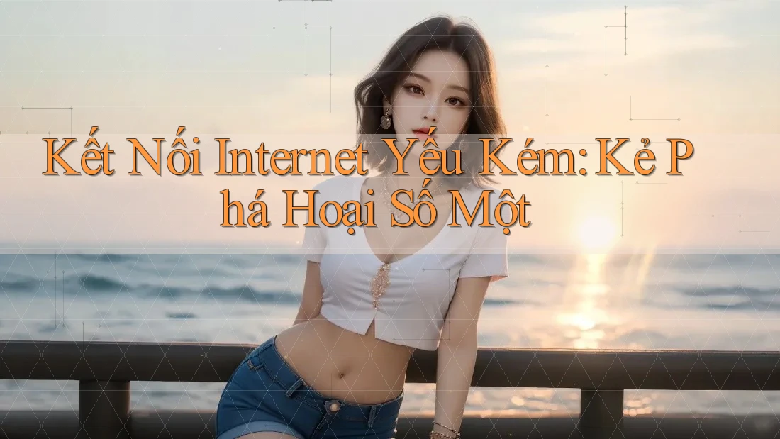 Kết Nối Internet Yếu Kém: Kẻ Phá Hoại Số Một Kết Nối Internet Yếu Kém: Kẻ Phá Hoại Số Một