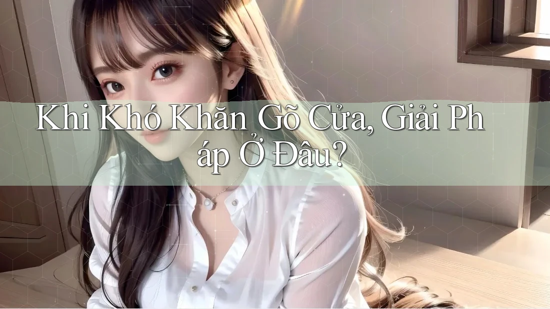 Khi Khó Khăn Gõ Cửa, Giải Pháp Ở Đâu? Khi Khó Khăn Gõ Cửa, Giải Pháp Ở Đâu?