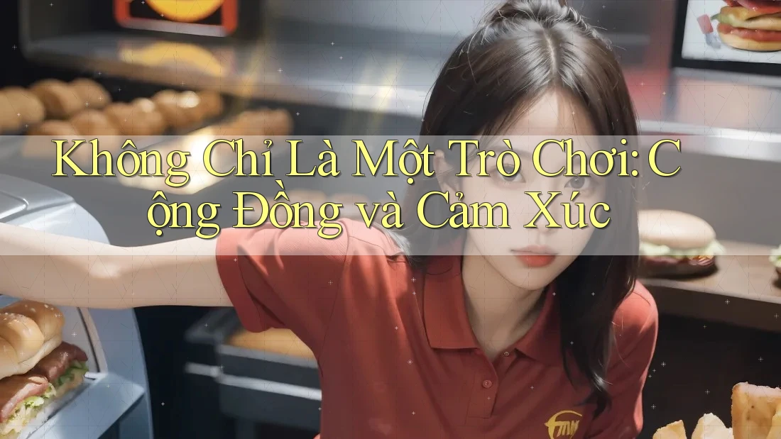 Không Chỉ Là Một Trò Chơi: Cộng Đồng và Cảm Xúc Không Chỉ Là Một Trò Chơi: Cộng Đồng và Cảm Xúc