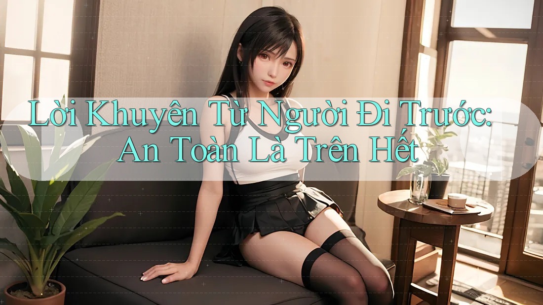 Lời Khuyên Từ Người Đi Trước: An Toàn Là Trên Hết Lời Khuyên Từ Người Đi Trước: An Toàn Là Trên Hết