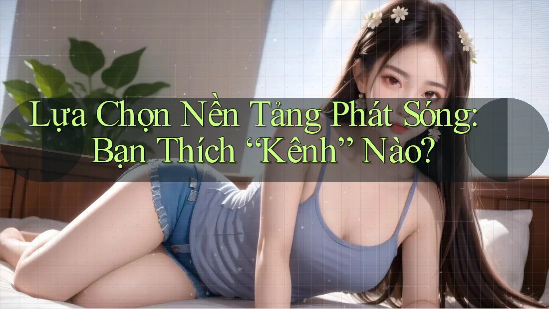 Lựa Chọn Nền Tảng Phát Sóng: Bạn Thích “Kênh” Nào? Lựa Chọn Nền Tảng Phát Sóng: Bạn Thích “Kênh” Nào?
