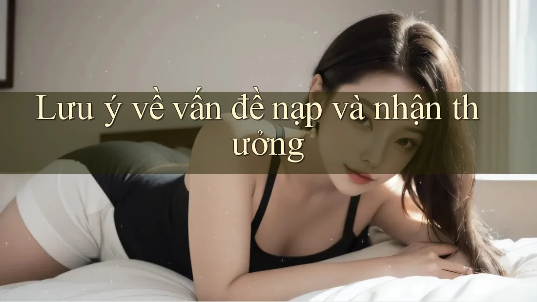 Lưu ý về vấn đề nạp và nhận thưởng Lưu ý về vấn đề nạp và nhận thưởng