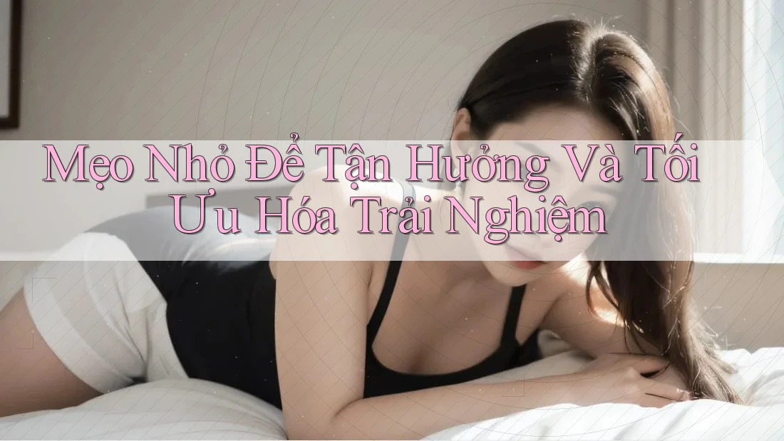 Mẹo Nhỏ Để Tận Hưởng Và Tối Ưu Hóa Trải Nghiệm Mẹo Nhỏ Để Tận Hưởng Và Tối Ưu Hóa Trải Nghiệm