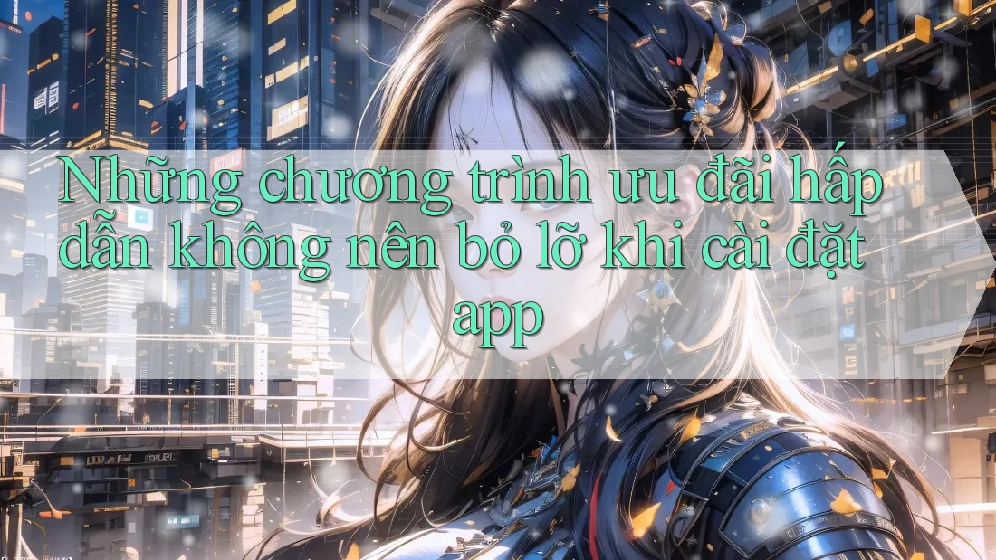 Những chương trình ưu đãi hấp dẫn không nên bỏ lỡ khi cài đặt app Những chương trình ưu đãi hấp dẫn không nên bỏ lỡ khi cài đặt app