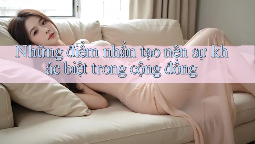 Những điểm nhấn tạo nên sự khác biệt trong cộng đồng Những điểm nhấn tạo nên sự khác biệt trong cộng đồng