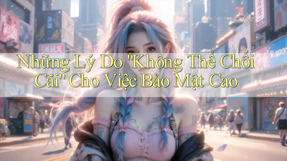 Những Lý Do “Không Thể Chối Cãi” Cho Việc Bảo Mật Cao