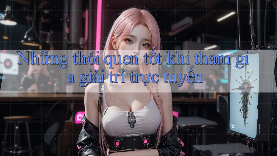 Những thói quen tốt khi tham gia giải trí trực tuyến Những thói quen tốt khi tham gia giải trí trực tuyến