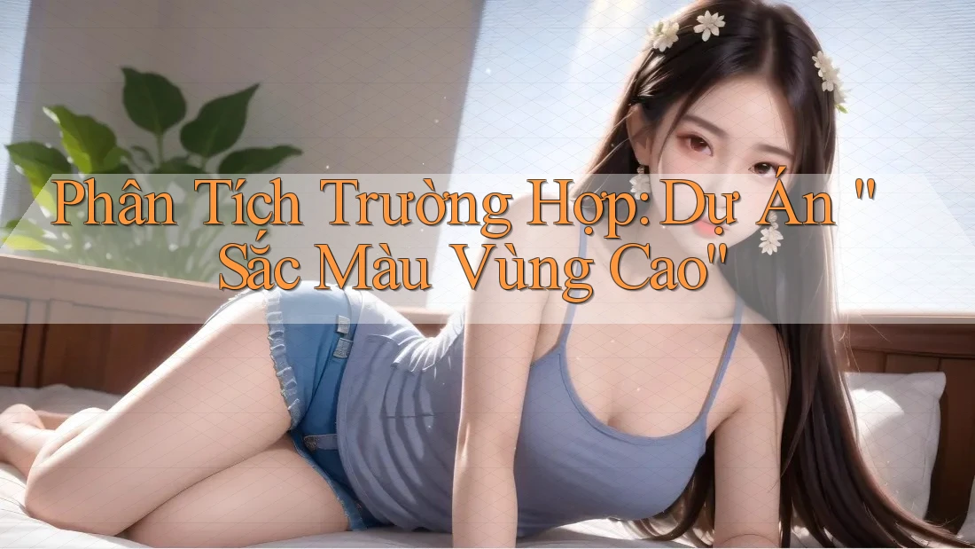 Phân Tích Trường Hợp: Dự Án “Sắc Màu Vùng Cao”