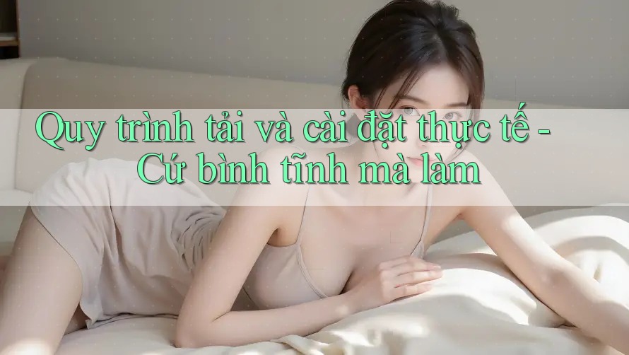 Quy trình tải và cài đặt thực tế - Cứ bình tĩnh mà làm