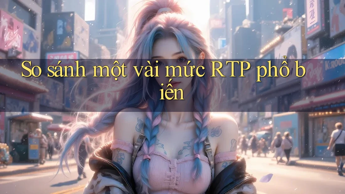 So sánh một vài mức RTP phổ biến So sánh một vài mức RTP phổ biến