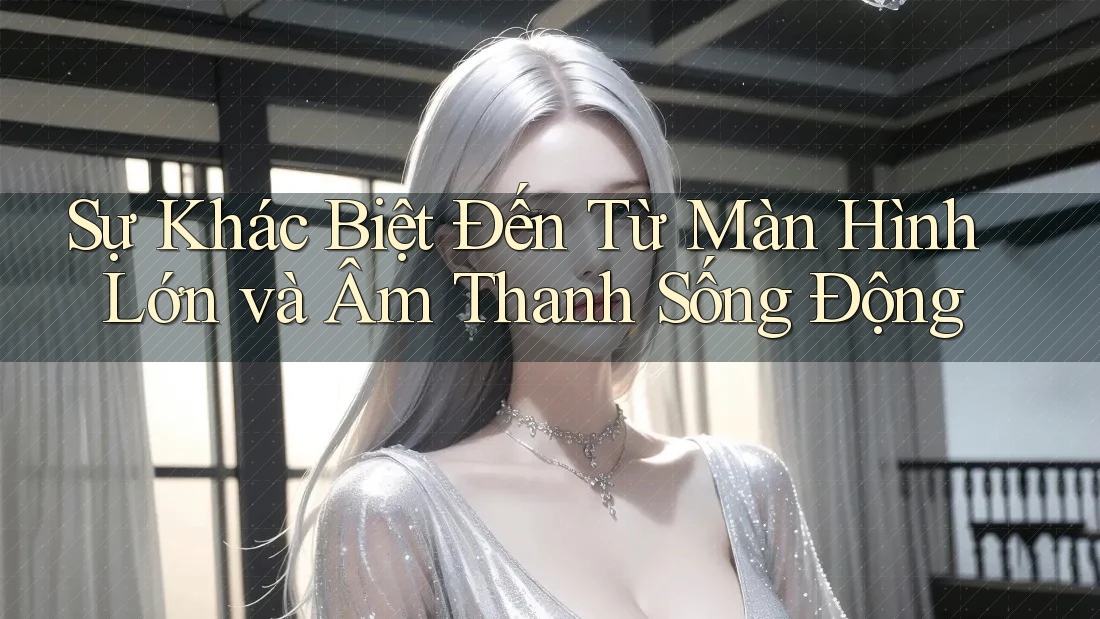 Sự Khác Biệt Đến Từ Màn Hình Lớn và Âm Thanh Sống Động Sự Khác Biệt Đến Từ Màn Hình Lớn và Âm Thanh Sống Động