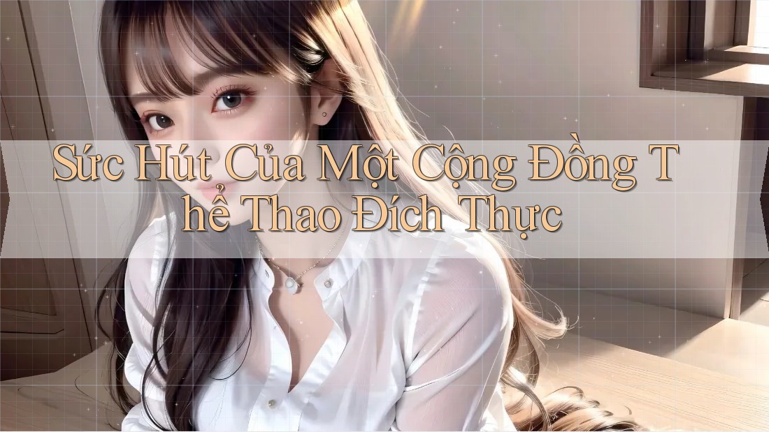 Sức Hút Của Một Cộng Đồng Thể Thao Đích Thực Sức Hút Của Một Cộng Đồng Thể Thao Đích Thực