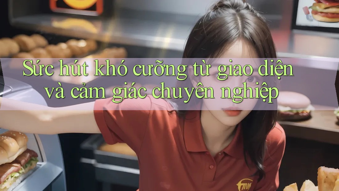 Sức hút khó cưỡng từ giao diện và cảm giác chuyên nghiệp Sức hút khó cưỡng từ giao diện và cảm giác chuyên nghiệp