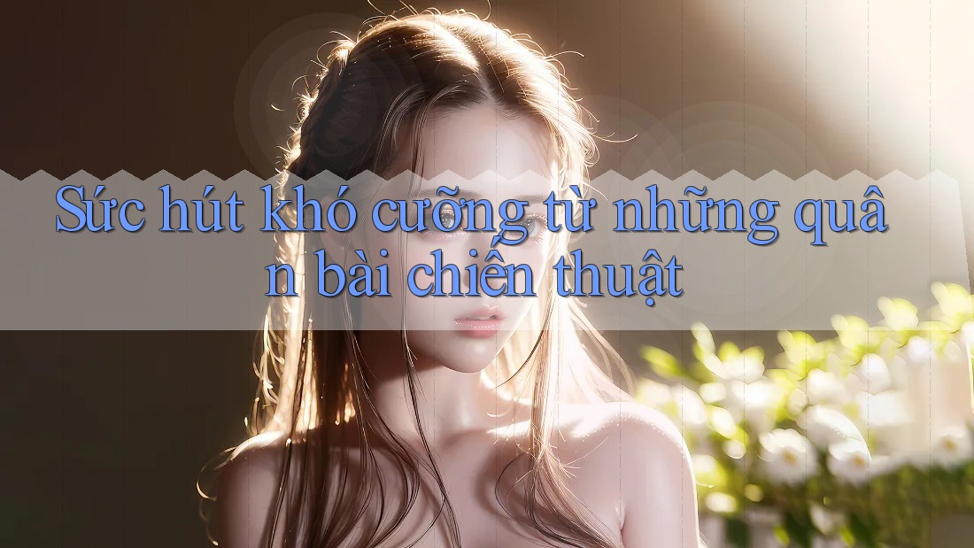 Sức hút khó cưỡng từ những quân bài chiến thuật Sức hút khó cưỡng từ những quân bài chiến thuật