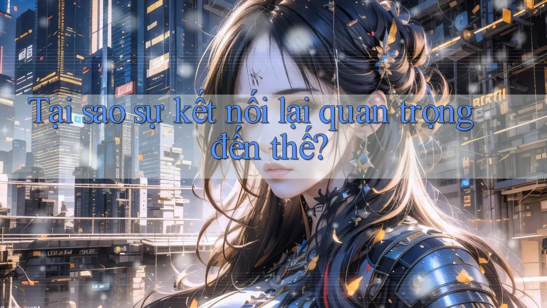 Tại sao sự kết nối lại quan trọng đến thế? Tại sao sự kết nối lại quan trọng đến thế?