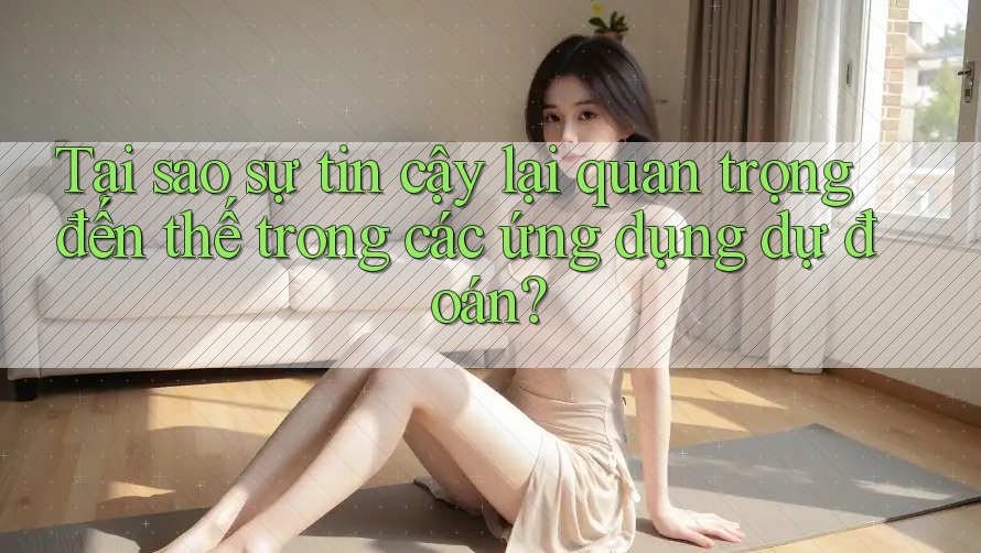 Tại sao sự tin cậy lại quan trọng đến thế trong các ứng dụng dự đoán? Tại sao sự tin cậy lại quan trọng đến thế trong các ứng dụng dự đoán?