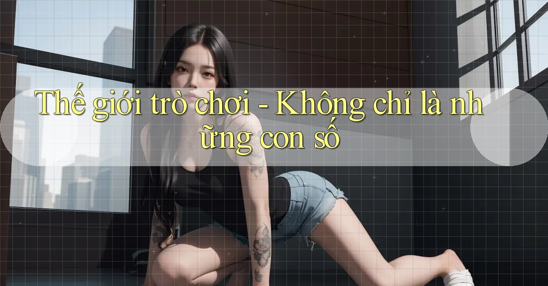 Thế giới trò chơi không chỉ là những con số Thế giới trò chơi không chỉ là những con số