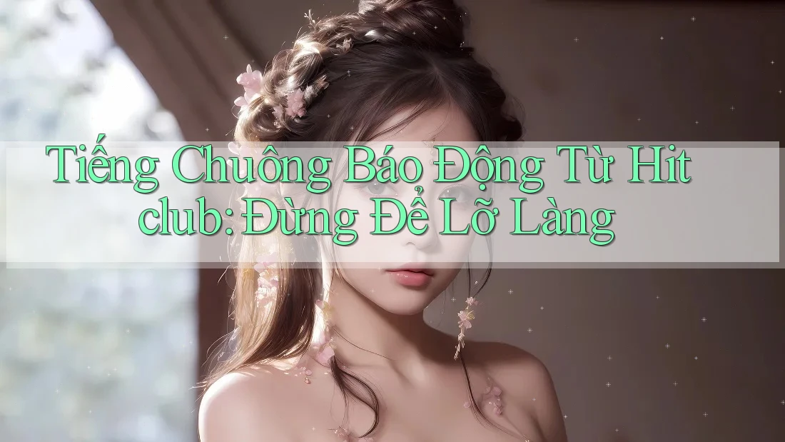 Tiếng Chuông Báo Động Từ Hitclub: Đừng Để Lỡ Làng Tiếng Chuông Báo Động Từ Hitclub: Đừng Để Lỡ Làng