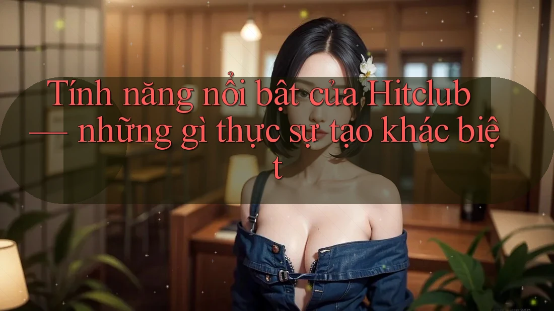 Tính năng nổi bật của Hitclub — những gì thực sự tạo khác biệt Tính năng nổi bật của Hitclub — những gì thực sự tạo khác biệt