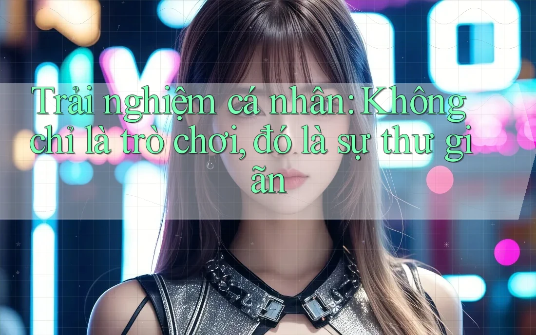 Trải nghiệm cá nhân: Không chỉ là trò chơi, đó là sự thư giãn Trải nghiệm cá nhân: Không chỉ là trò chơi, đó là sự thư giãn