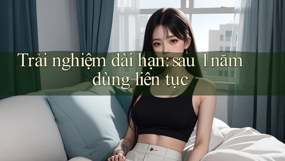 Trải nghiệm dài hạn: sau 1 năm dùng liên tục Trải nghiệm dài hạn: sau 1 năm dùng liên tục