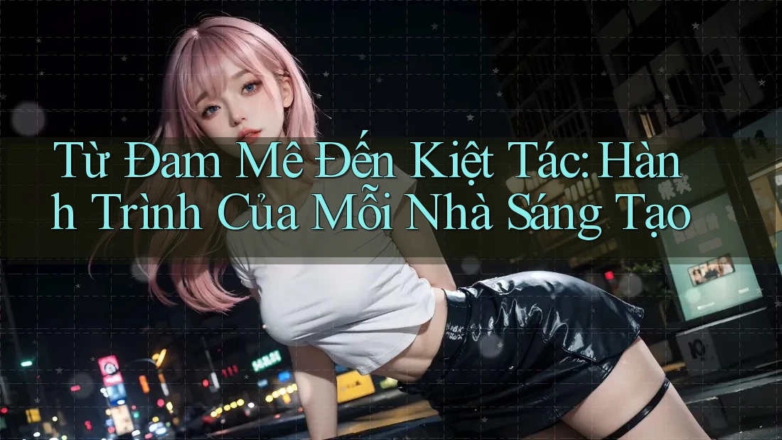 Từ Đam Mê Đến Kiệt Tác: Hành Trình Của Mỗi Nhà Sáng Tạo Từ Đam Mê Đến Kiệt Tác: Hành Trình Của Mỗi Nhà Sáng Tạo