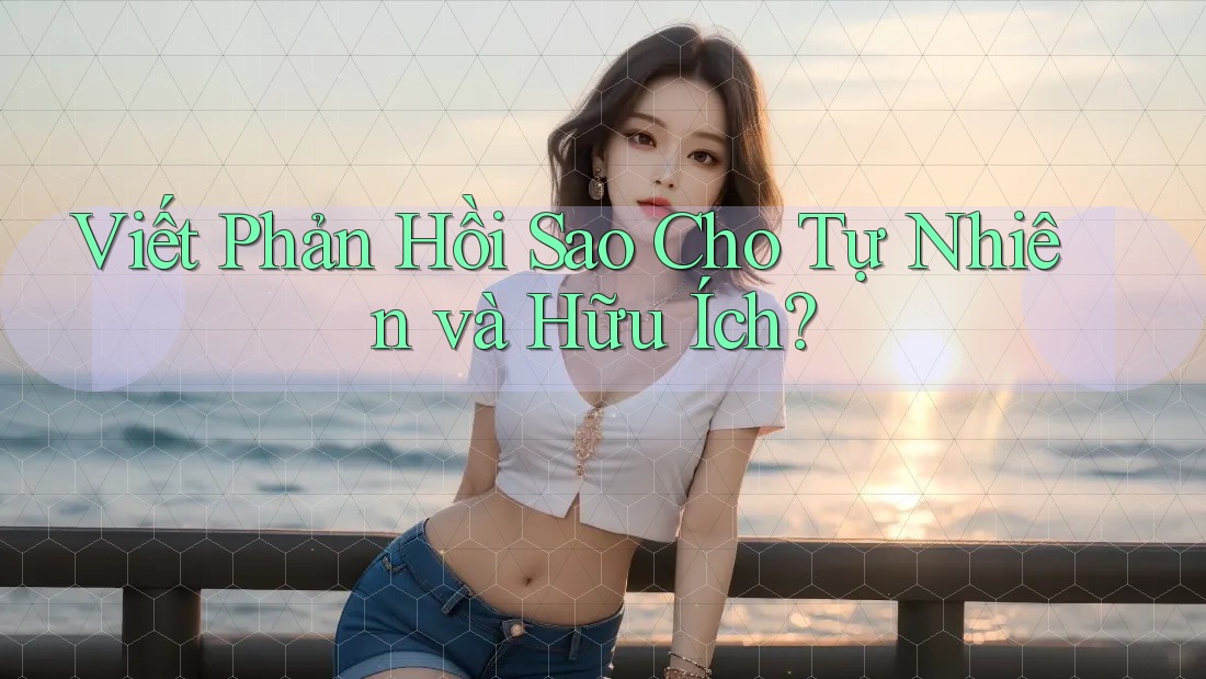 Viết Phản Hồi Sao Cho Tự Nhiên và Hữu Ích? Viết Phản Hồi Sao Cho Tự Nhiên và Hữu Ích?