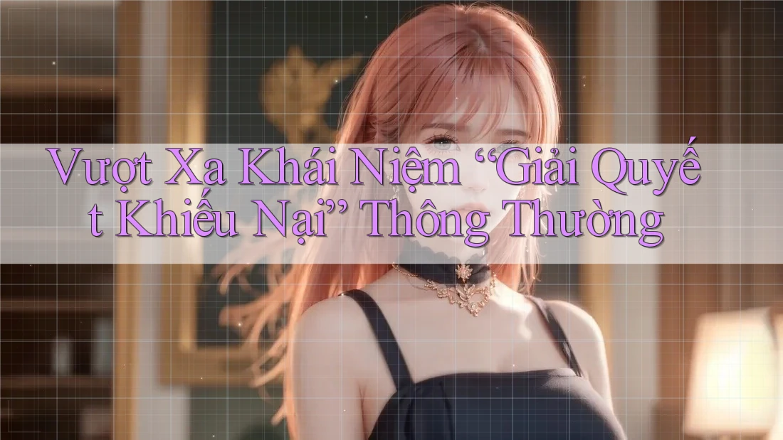 Vượt Xa Khái Niệm “Giải Quyết Khiếu Nại” Thông Thường Vượt Xa Khái Niệm “Giải Quyết Khiếu Nại” Thông Thường